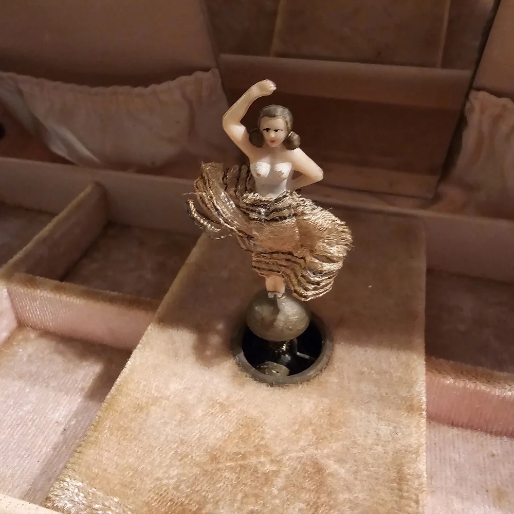 Vintage 1950s Pink Bond St Jewel Case Corp Jewelry Box Estate Sale